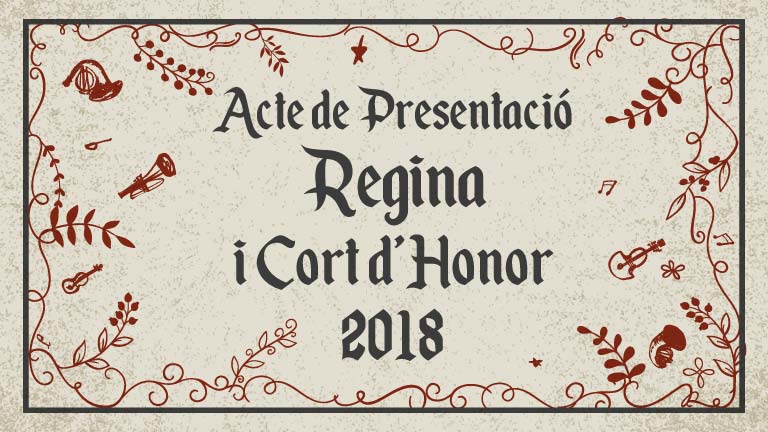 Acte presentació Regina i Cort d'Honor 2018