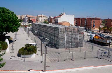 El Ayuntamiento de Paterna refuerza la estructura de los anclajes del cohetódromo 