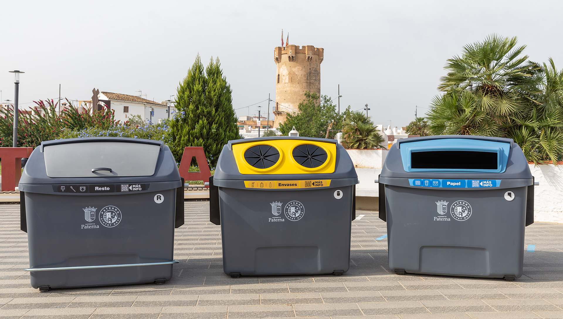 València agrupa y amplia contenedores de reciclaje - Valencia provincia -  COPE