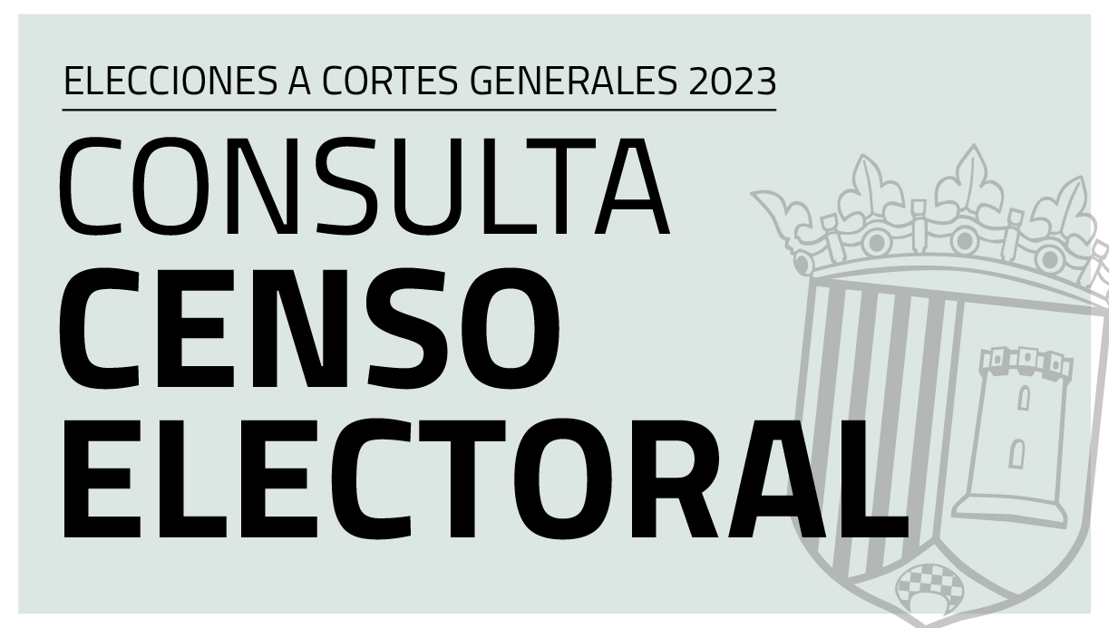 Censo electoral de las elecciones a las Cortes Generales 2023