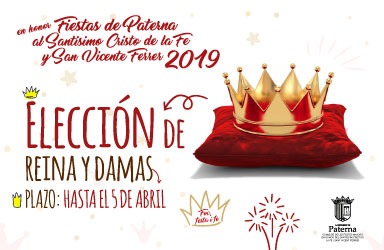 Selección Reina y Corte de Honor de las Fiestas Mayores de Paterna 2019