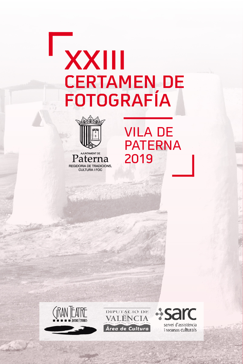 Cartel XXIII Certamen de Fotografia Vila de Paterna
