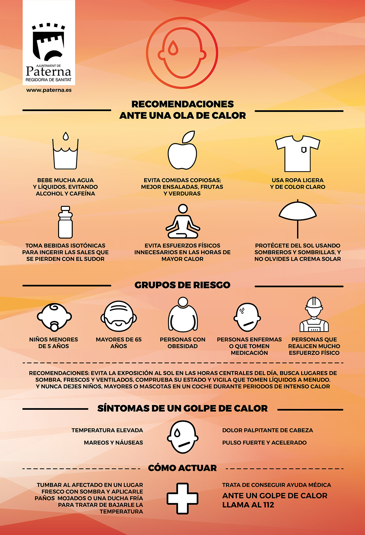 Recomendaciones Ola de calor