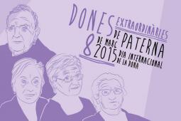 Cartel del Dia de la Dona de Paterna 2015
