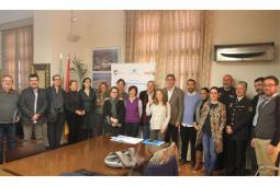 Foto de família de les persones integrants de l’Espai de Relació Institucional