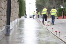 Actuació en la confluència dels carrers 220 i 229 de La Canyada