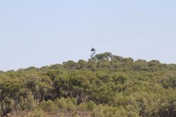 Imatge de la torre de vigilància en què s’instal•larà la cambra tèrmica