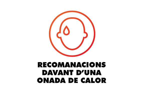 Cartell informatiu de l’Ajuntament de Paterna amb recomanacions davant d’una onada de calor