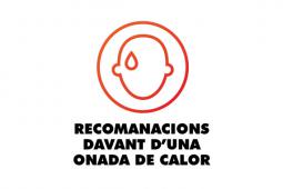 Cartell informatiu de l’Ajuntament de Paterna amb recomanacions davant d’una onada de calor