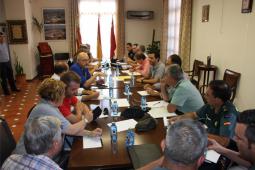 Reunión de coordinación para ultimar los dispositivos de seguridad para la Cordà
