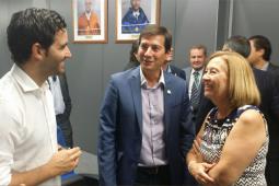 Sagredo asiste a la presentación del Diploma de Especialista en Aplicaciones y Operaciones con Drones