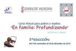 Curs gratuït virtual dirigit a pares i mares per a previndre les conductes de riscos en els adolescents