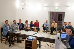 Reunión mantenida ayer en la Diputación de Valencia con alcaldes