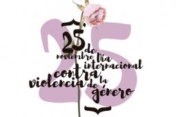 Cartel del día internacional de la violencia de género en Paterna
