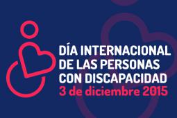 Cartel de la jornada organizada con motivo del Día Internacional de las Personas con Discapacidad