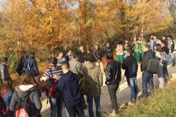 Grupo de personas que ha participado en la plantación
