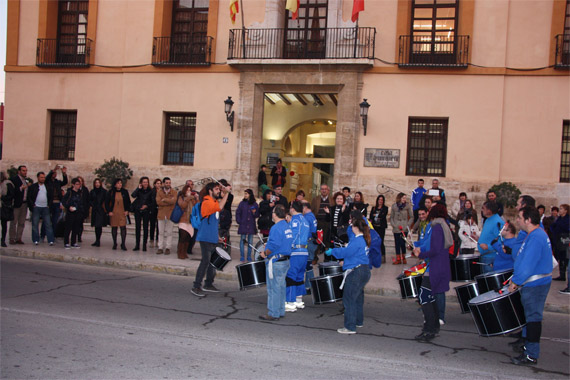 Imagen de la timbalada de “Asprona Timbals”, el grupo de percusión integrado por personas con discapacidad intelectual