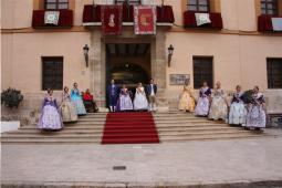 Foto de la presentación de las Falleras Mayores 2016