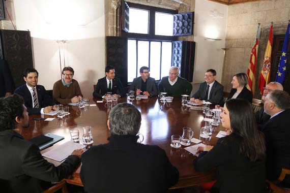 Reunión alcaldes del área metropolitana