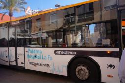 Imagen del autobús a la Fe
