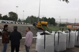 Imagen de los campos de futbol de la ciudad deportiva