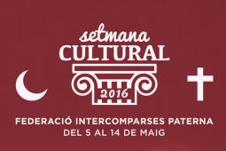 Cartel de la semana cultural de Intercomparsas