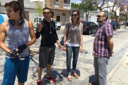 Equipo gobierno junto a Snake Skins