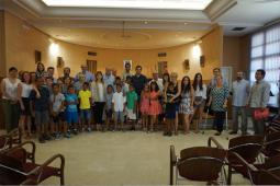 Recepción niños saharauis