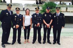 Homenaje a los policías locales