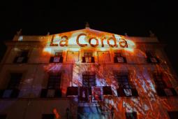 Mapping Ayuntamiento de Paterna en el Pregón de las  Fiestas