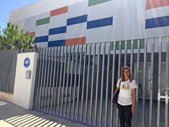 Nuria en la Escuela Infantil Fuente del Jarro