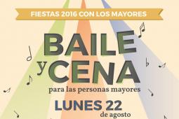 Cartel baile mayores