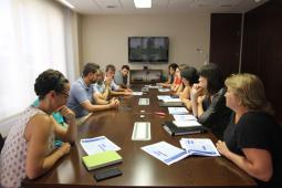 Imagen de la reunión mantenida