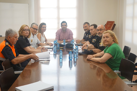 Reunión seguridad Paterna