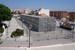 Vistas desde la terraza del Ayuntamiento del Cohetódromo