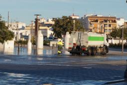 Imagen de los trabajos de limpieza
