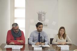 El alcalde Juan Antonio Sagredo junto a los tenientes de alcalde Juanma Ramón y Eva Pérez
