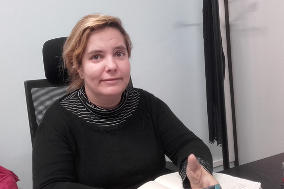 Foto de la regidora, Neus Herrero