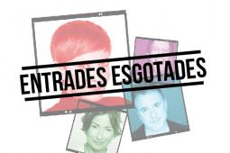 Cartel entrades esgotades per a l'obra de teatre