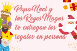 Papá Noel y los Reyes Magos llevarán los regalos a las casas de los niños y niñas de Paterna