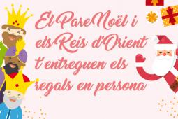 Papá Noel y los Reyes Magos llevarán los regalos a las casas de los niños y niñas de Paterna