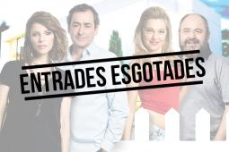 Cartel entrades esgotades per a l'obra de teatre