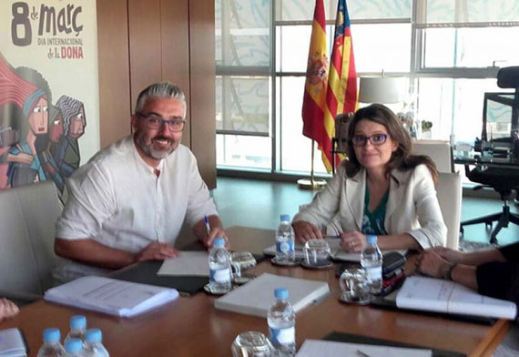 Juanma Ramon i Mónica Oltra