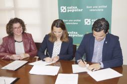 Paterna Ciudad de Empresas y Caixa Popular amplían hasta los 10 millones de euros la línea de crédito para empresas