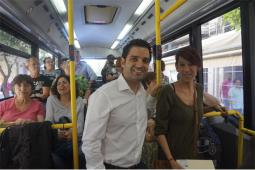 El Bus de Paterna a la Fe cumple 1 año de funcionamiento con una media de 1.200 viajeros al mes