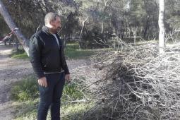 Paterna se reúne con Defensa para ultimar un Plan que ponga fin a los vertidos de escombros en la Mola