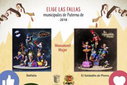 Paterna organiza un concurso para que los vecinos voten el diseño de la Falla municipal 