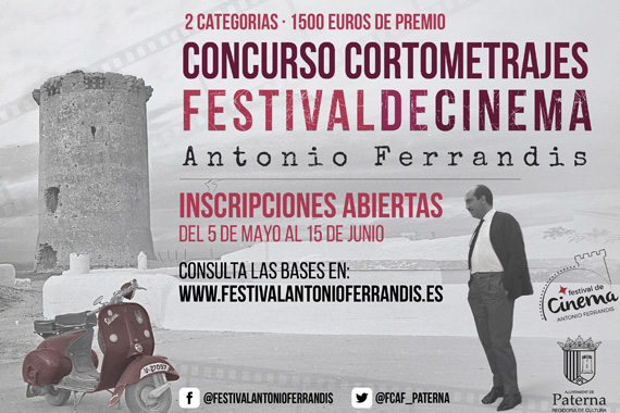 El Festival de Cinema Antonio Ferrandis abre convocatoria para su concurso de cortos 