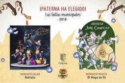 Centenares de vecinos/as participan en la elección del diseño de las fallas municipales de Paterna para 2018