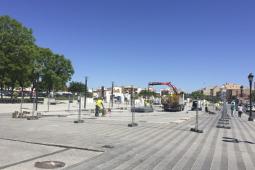 Paterna comienza el montaje de su emblemático Cohetódromo 